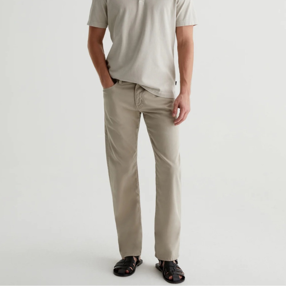 AG Adriano Goldschmied The Protege Sueded Straight Leg Mens Pants | Size 34x34